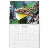 Anoles 2020 - An Anole Annals Production カレンダー (2月 2027)