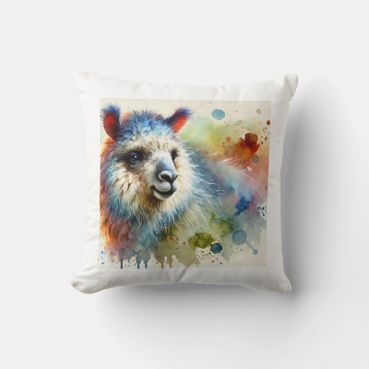 Anon 080824AREF148 - Watercolor クッション (正面)