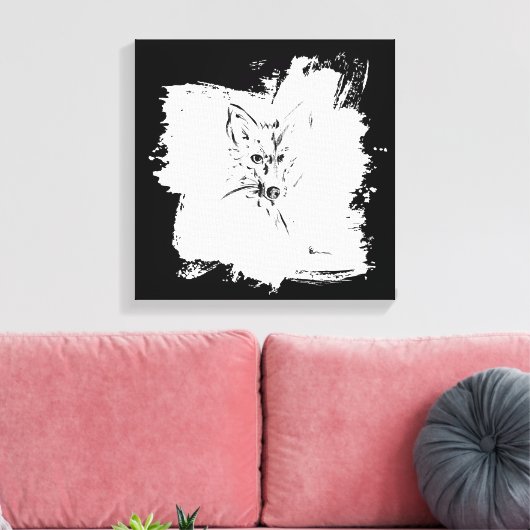 Anonimal 1 キャンバスプリント (インサイチュ (リビング))