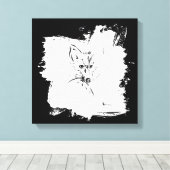 Anonimal 1 キャンバスプリント (インサイチュ (ウッドフロア))