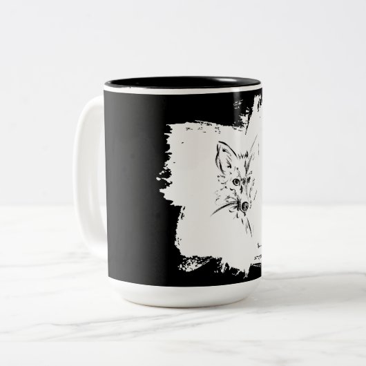Anonimal 1 ツートーンマグカップ (正面左)