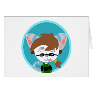 AnonoCatの空白のなメッセージカード