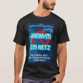 Anonym im Netz  Tシャツ (正面)