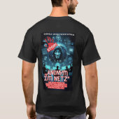 Anonym im Netz  Tシャツ (裏面)