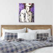 Anonymat 1 キャンバスプリント (インサイチュ (寝室))