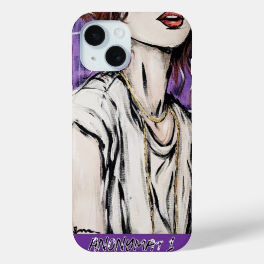 Anonymat 1 Case-Mate iPhoneケース (裏面)