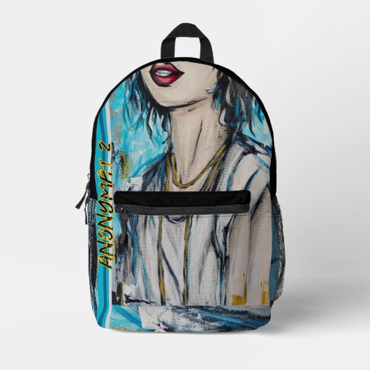 Anonymat 2 Print Cut Sew Bag プリントバックパック (正面)