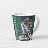 Anonymat 3 カフェラテマグ (右アングル)