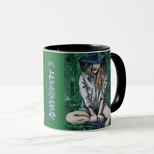 Anonymat 3 マグカップ (正面右)