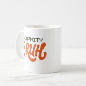 Anonymity Brug LOGO -  コーヒーマグカップ (正面左)