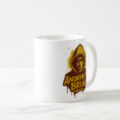 Anonymity Bruh LOGO -  コーヒーマグカップ (正面右)