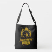 Anonymity Bruh logo - Tote クロスボディバッグ (裏面)