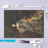 Anonymousによるハンガリーの女王としてのマリア・テレサ 薄葉紙 (クラフト)