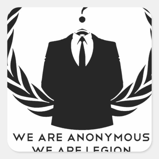 Anonymous スクエアシール (正面)