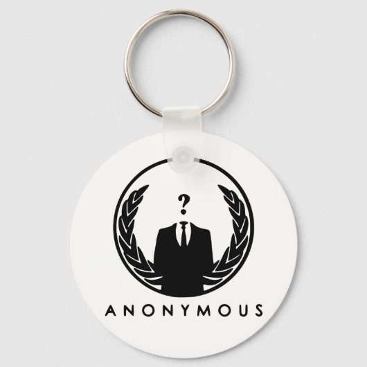 Anonymous Logo キーホルダー (正面)