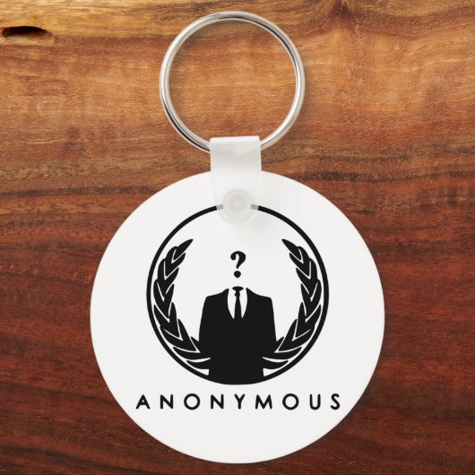 Anonymous Logo キーホルダー (正面)