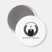 Anonymous Logo マグネット (正面/裏面)