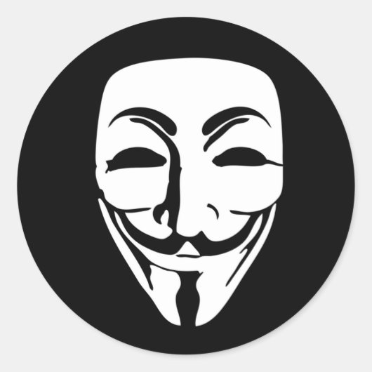 ANONYMOUS mask ラウンドシール (正面)