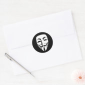 ANONYMOUS mask ラウンドシール (封筒)