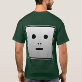 Anonymous Robot - カスタマイズ可能 Tシャツ (裏面)