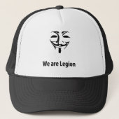 Anonymous Somos legion (gorra) キャップ (正面)