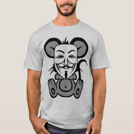 anonymousse anonymous souris 2 humour geek tシャツ