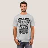 anonymousse anonymous souris 2 humour geek tシャツ (正面フル)