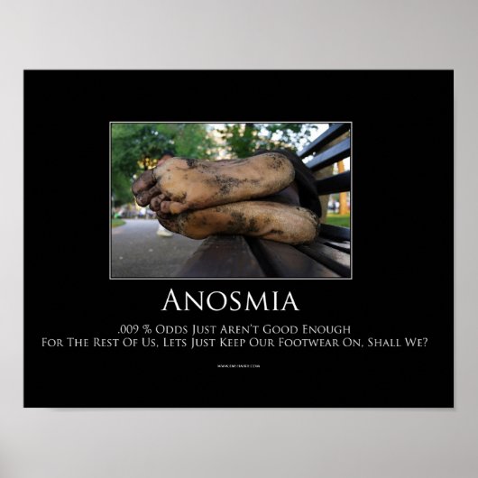 Anosmia Motivational Poster ポスター (正面)