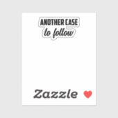 Another Case To Follow: True Crime Obsessed Fan	 シール (シート)