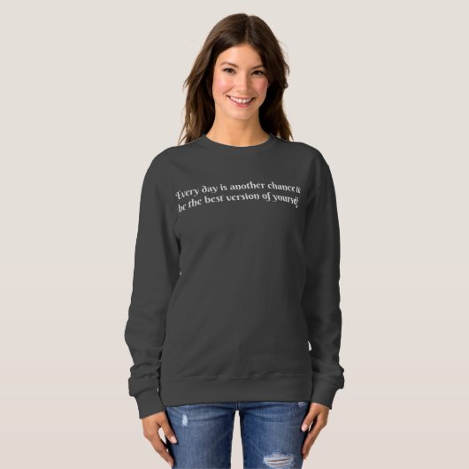 Another Chance Women's Basic Sweatshirt スウェットシャツ (正面フル)