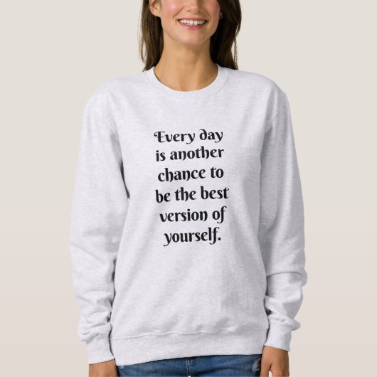 Another Chance Women's Basic Sweatshirt スウェットシャツ (正面)