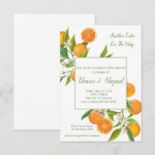 another cutie on the way invitation 招待状 (正面/裏面)