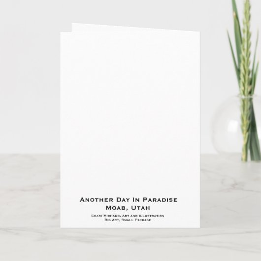 Another Day in Paradise  カード (裏面)