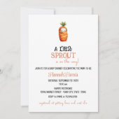 Another Little Sprout/Carrot on the Way  招待状 (正面)