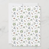 Another Little Sprout on the Way Baby Invitation 招待状 (裏面)