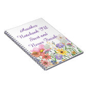 Another Notebook I'll Start and Never Finish ノートブック (右側)