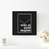 Another point of view スクエア壁時計 (ホーム)