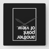 Another point of view スクエア壁時計 (正面)