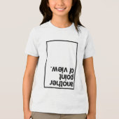 Another point of view トライブレンドＴシャツ (正面)