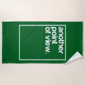 Another point of view ビーチタオル (正面)