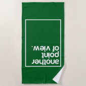 Another point of view ビーチタオル (正面)