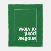 Another point of view フリースブランケット (正面)