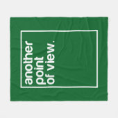 Another point of view フリースブランケット (正面(横))