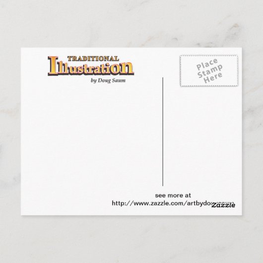 Another Thingsはがき ポストカード (裏面)