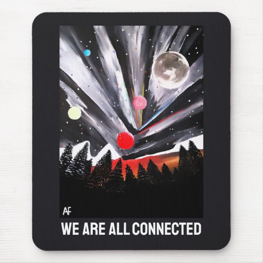 Another World Painting by Alfred Fox マウスパッド (正面)