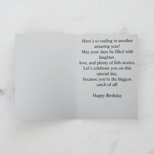 Another Year Birthday カード (内部)