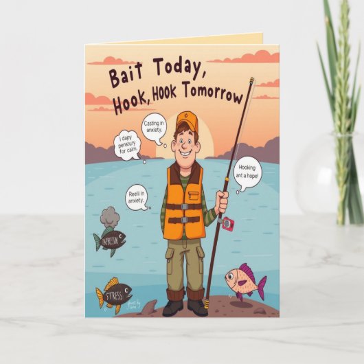 Another Year of Great Catches Birthday カード (正面)