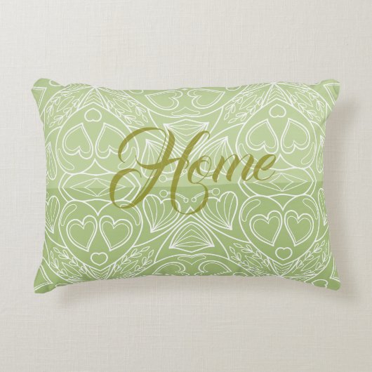 Anouke LoomのSage Home Script アクセントクッション (正面)