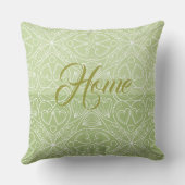 Anouke LoomのSage Home Script クッション (裏面)