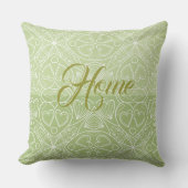 Anouke LoomのSage Home Script クッション (正面)